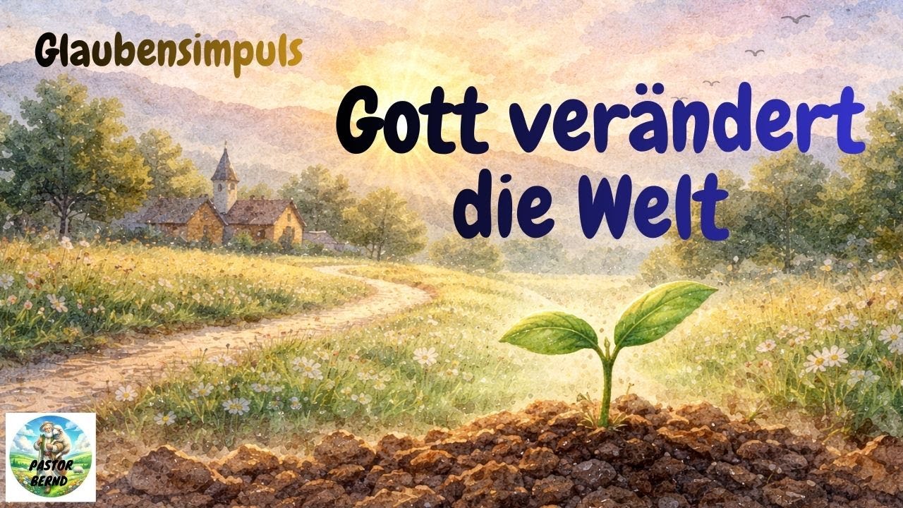 Gott verändert die Welt – Glaubensimpuls - Pastor Bernd