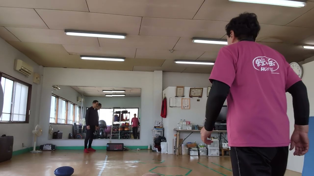 フィジカルトレーニングレッスンの一部