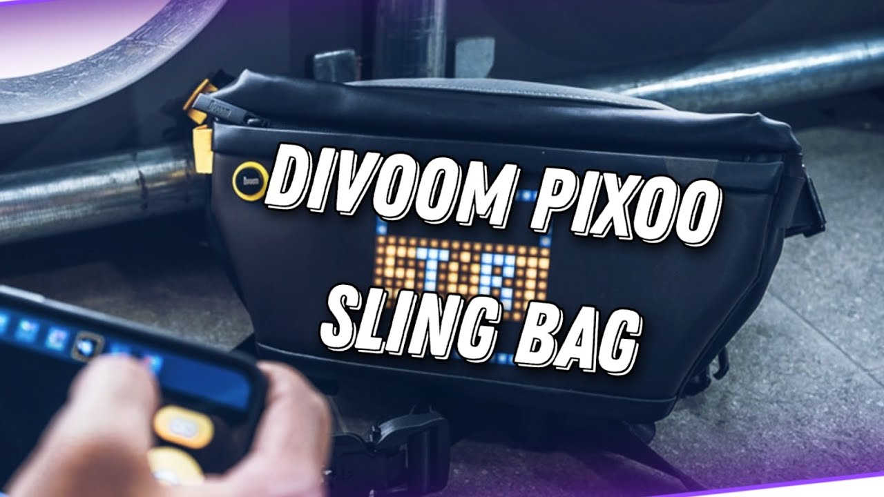 Divoom Pixoo Slingbag / Когда Стиль встречает Технологии