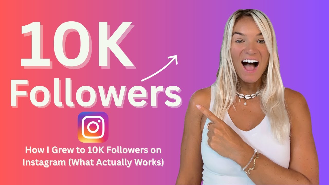 How I Grew to 10K Followers on Instagram (What Actually Works)