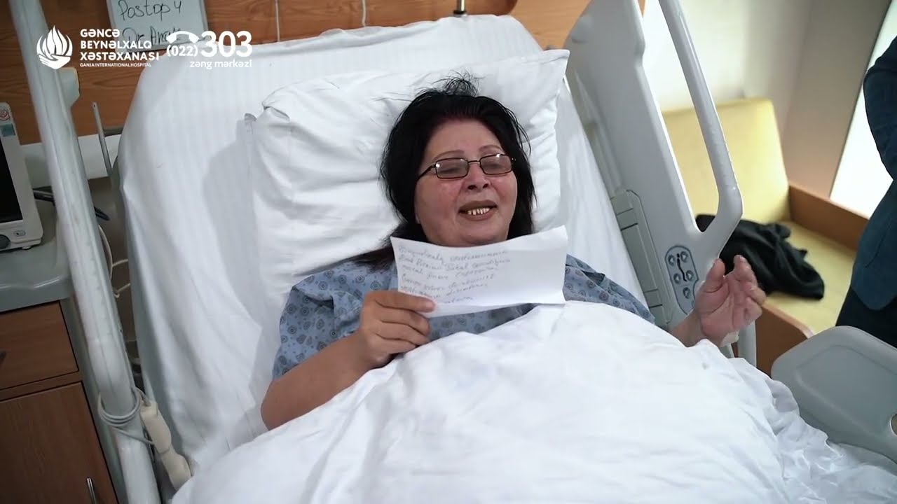 Xalq artisti Şahnaz Haşımova — Gəncə Beynəlxalq Xəstəxanasında əməliyyat olunub