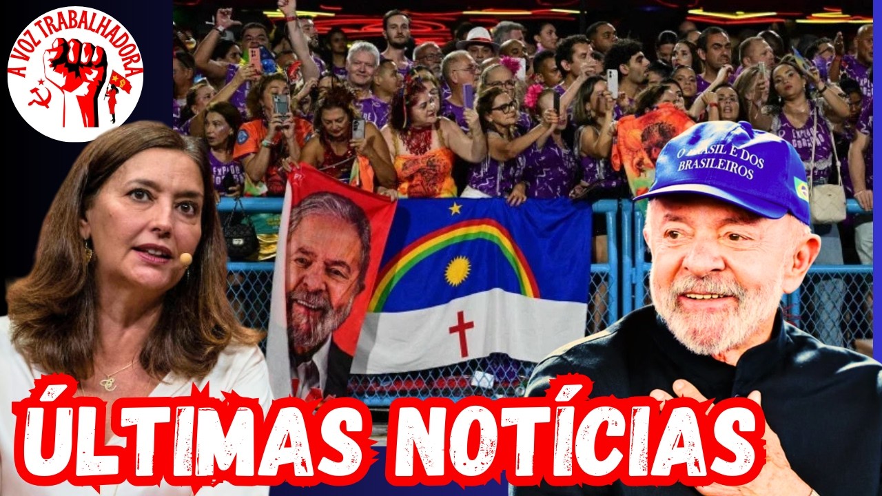 VIVA O CARNAVAL - HOMENAGEM A LULA NA SAPUCAÍ FICA MARCADA NA HISTÓRIA - ICL NOTÍCIAS