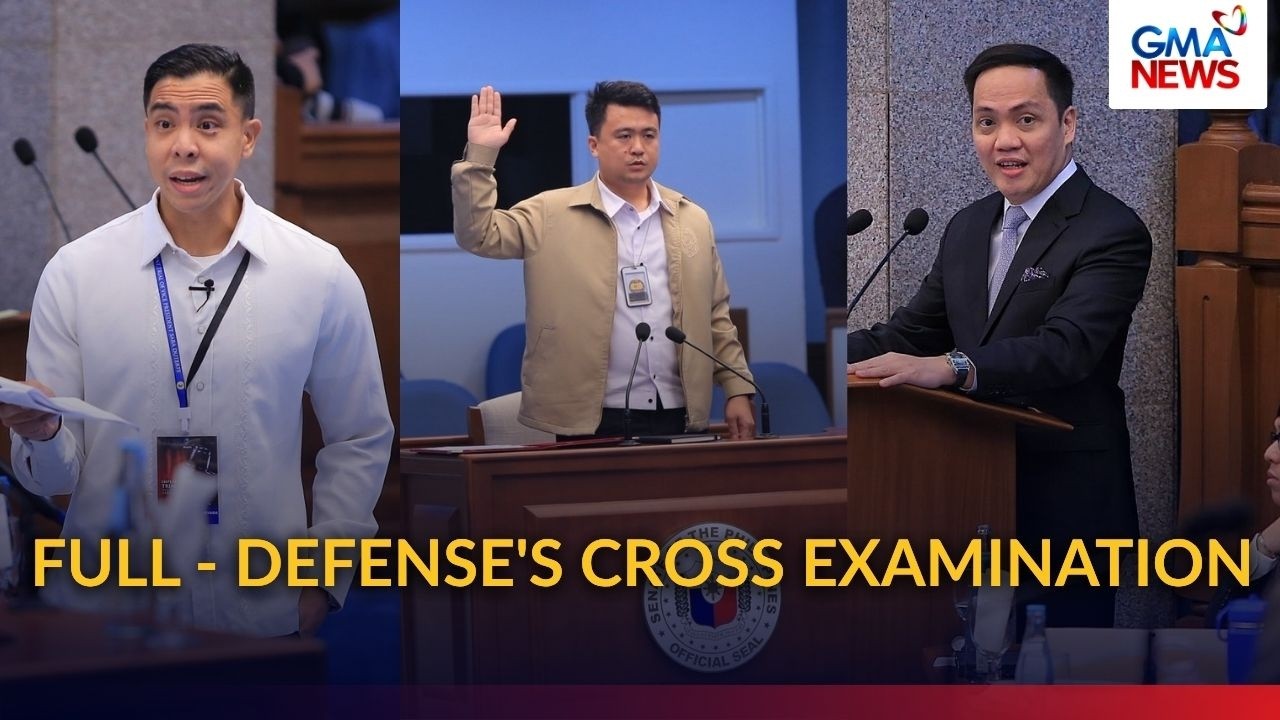 FULL - Defense's cross examination of NBI witness on VP Sara impeachment trial | GMA News