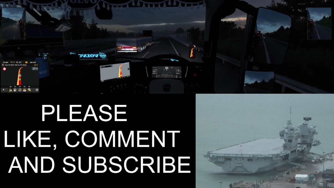Euro Truck Simulator 2 Kiel to Ostensund Part 1