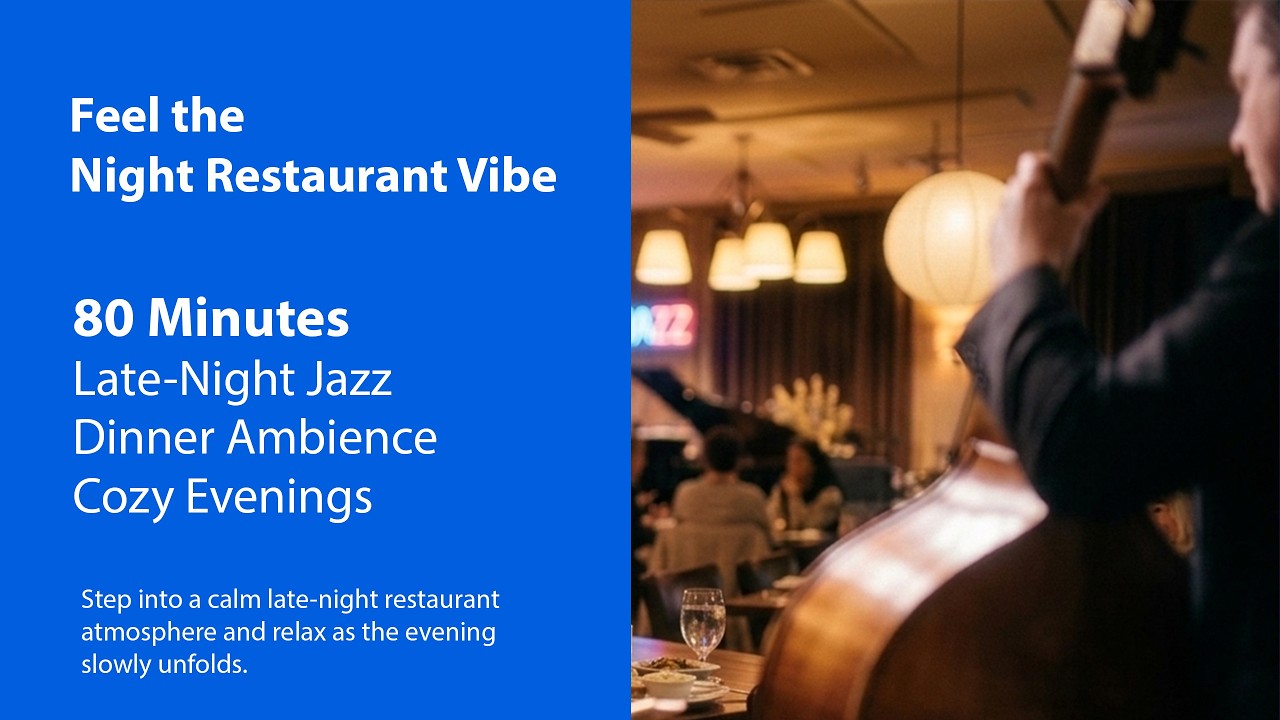 Night Restaurant Vibe