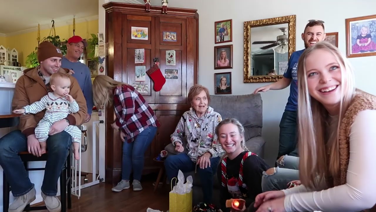 White Elephant Prank on Grandma | Giving Stolen Gifts