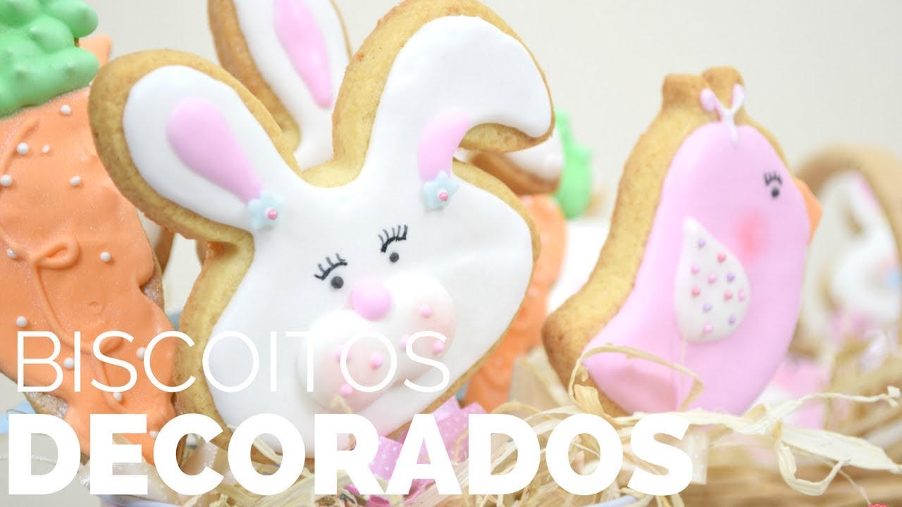 BISCOITOS - como fazer a  MASSA PERFEITA e decoração em relevo 🍒 BELLARIA CHOCOLATIER