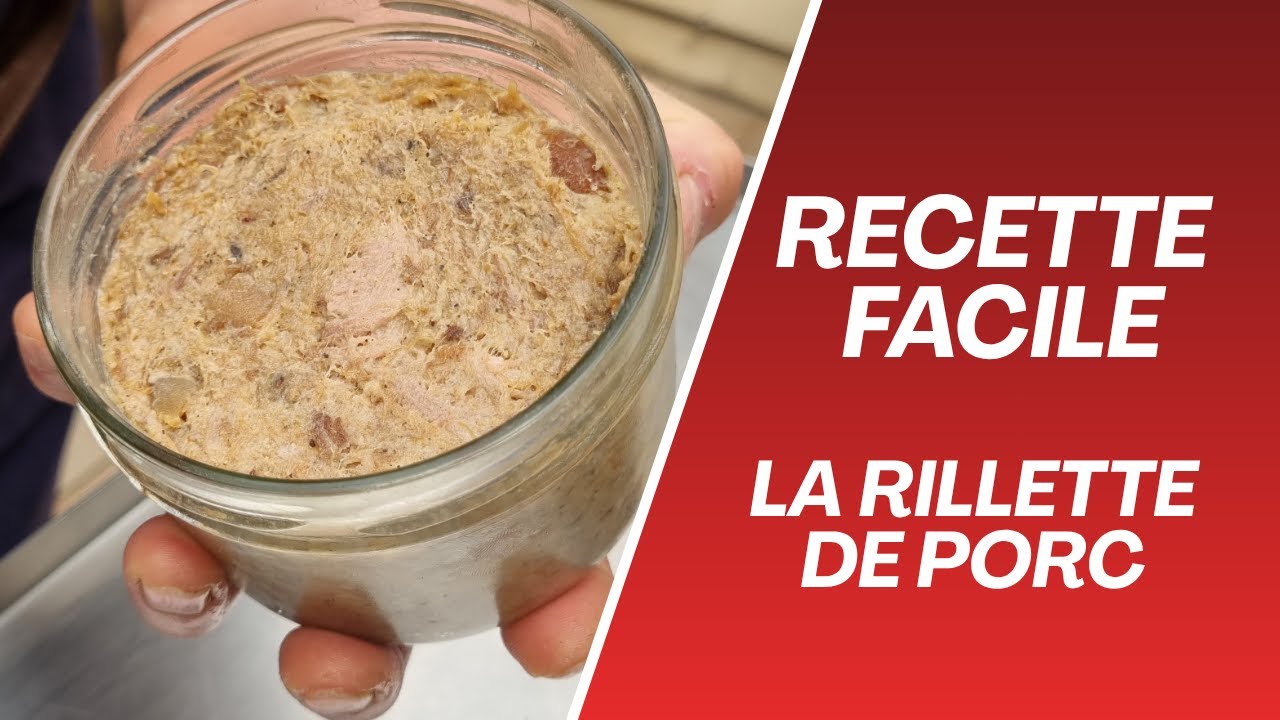 Rillettes de porc maison anti gaspi – Recette facile & authentique | Charcuterie maison