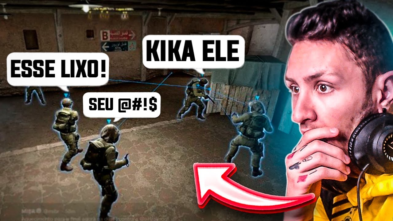 ESSE DE LONGE É O TIME MAIS TÓXICO DO CS FREE! (só ofensa)