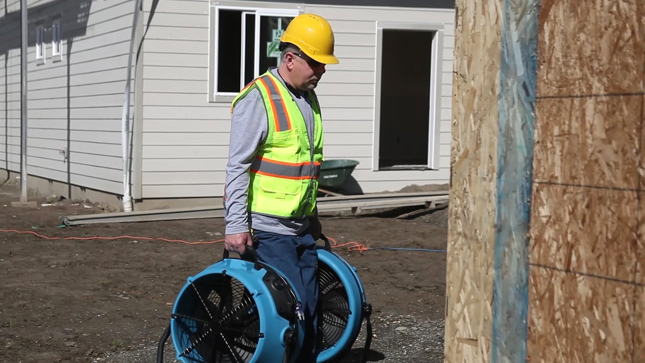 Dri-Eaz Stealth AV3000 Airmover for Construction Drying, Ventilation and More!