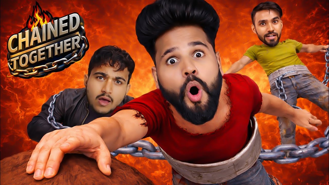 FUNNIEST GAME EVER | CHAINED TOGETHER WITH FRIEND (Roblox)