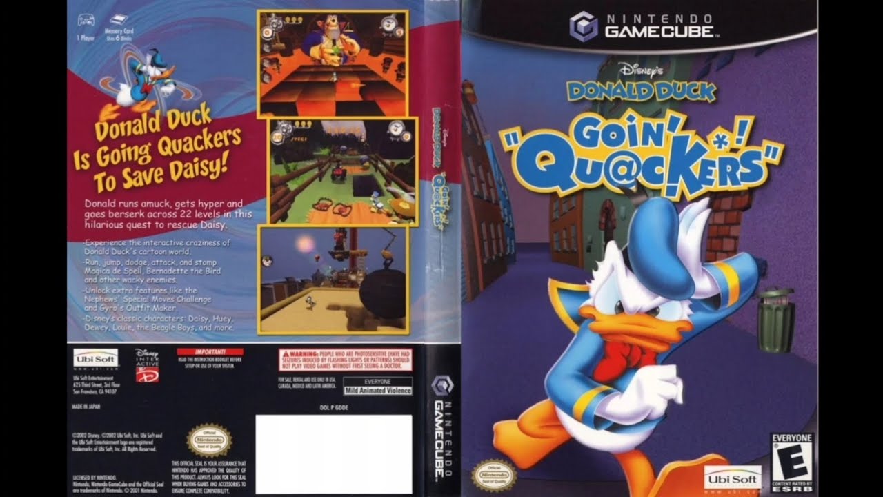 Donald Duck Goin' Quackers (GCN) - #2 - Duckie Mountain - Forest Edge