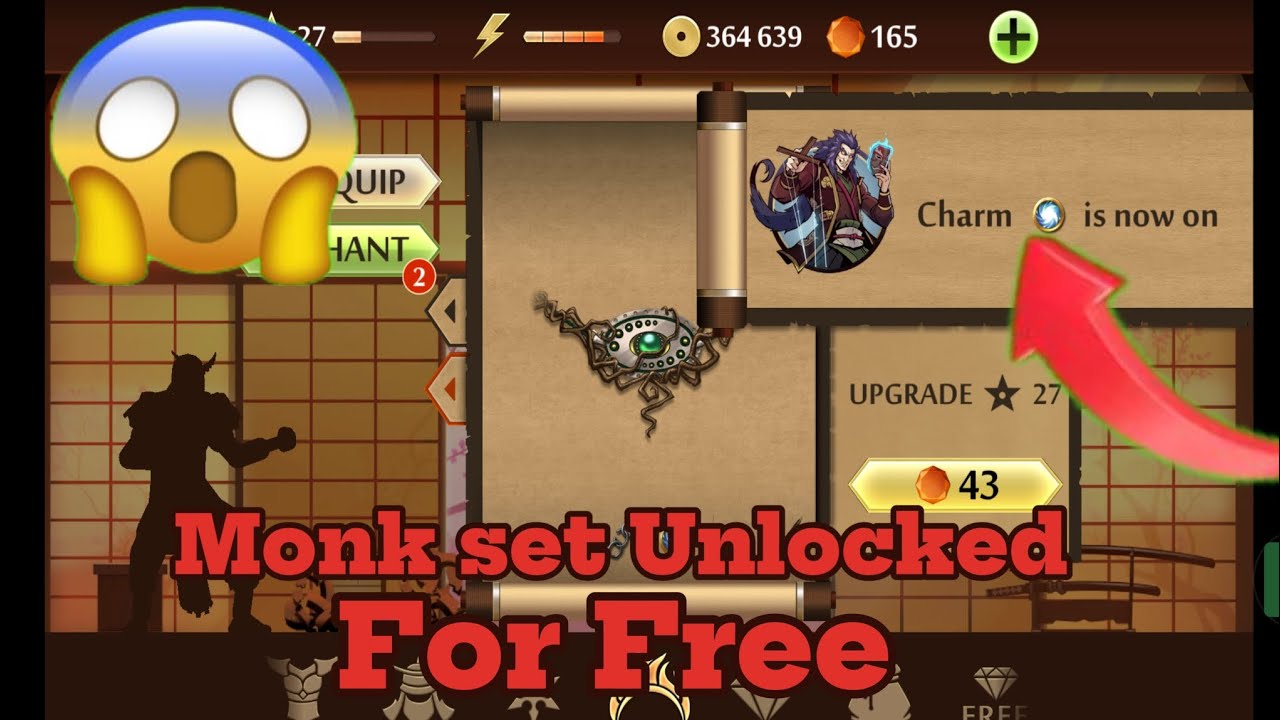 Finally Unlocked Monk Set | How to get monk set | Shadow Fight [IOS ANDROID GAMEPLAY] #sf2