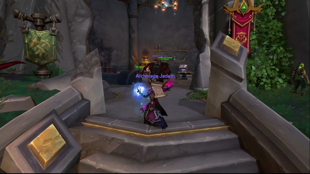 Scroll of Town Portal - A GREEDY EMISSARY DIABLO 4 / WOW Crossover Event