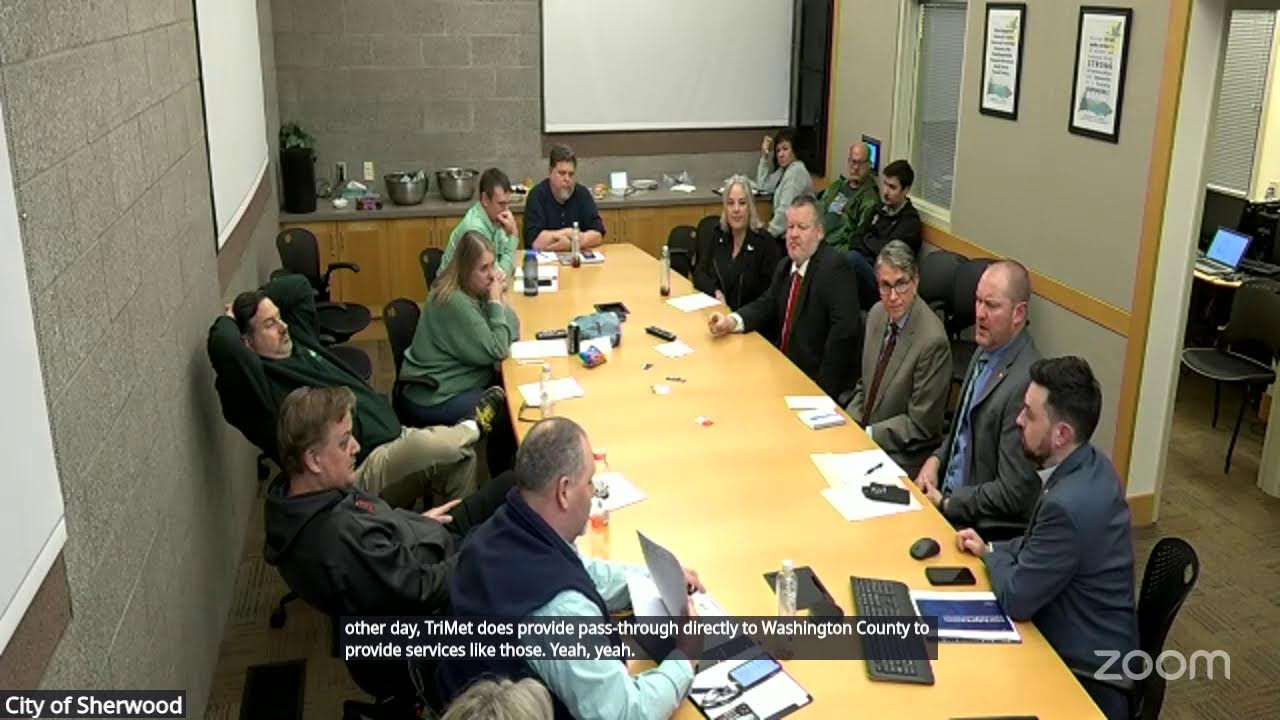Sherwood City Council Work Session - February 3rd, 2026