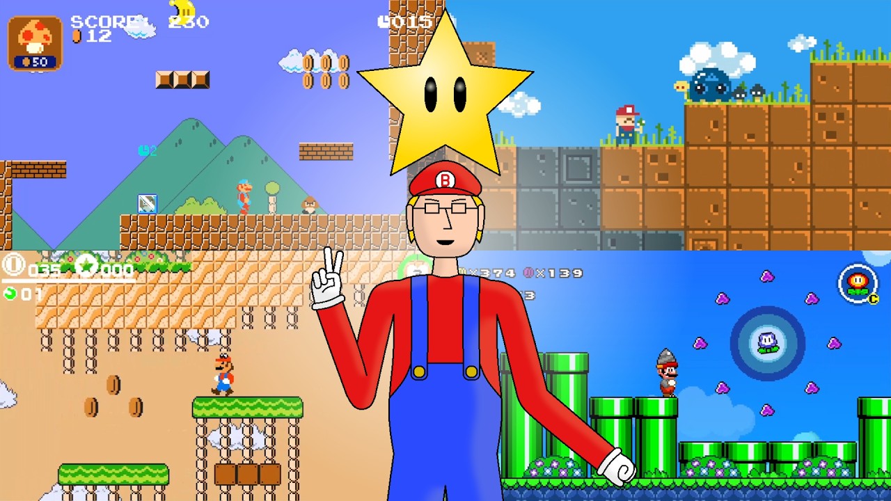 Exploring itch.io- Mario Games