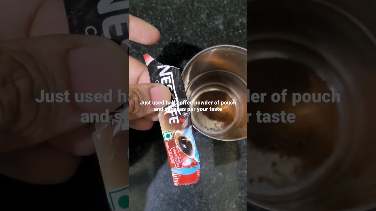 Special Coffee only in 2 Rs #shorts #shortsvideo #coffee #winterspecial #nescafe #coldserahat
