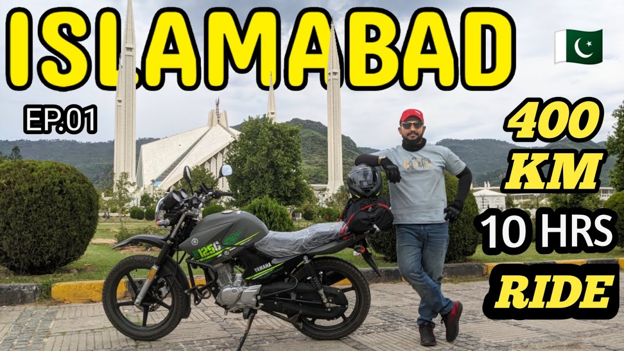 Faisalabad to Capital City Islamabad 🇵🇰 | By GT Road | Motorcycle tour vlog (EP.01)