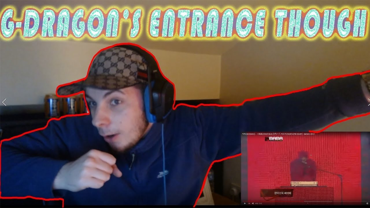 REACTION BIGBANG ''MAMA 2012'' Live performance Crayon & FANTASTIC BABY! (RE UPLOAD)