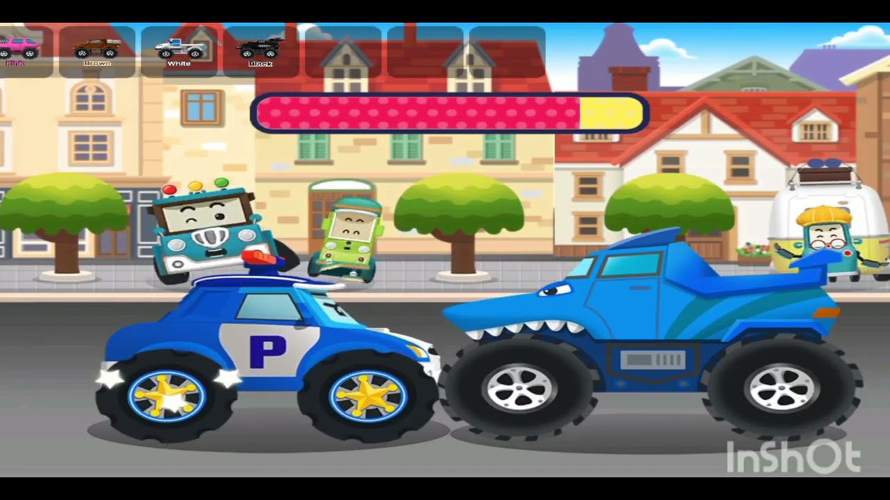Monster Trucks vs police Cars Action-Packed Chase to Catch the Monster Trucks|Wild Road Rages