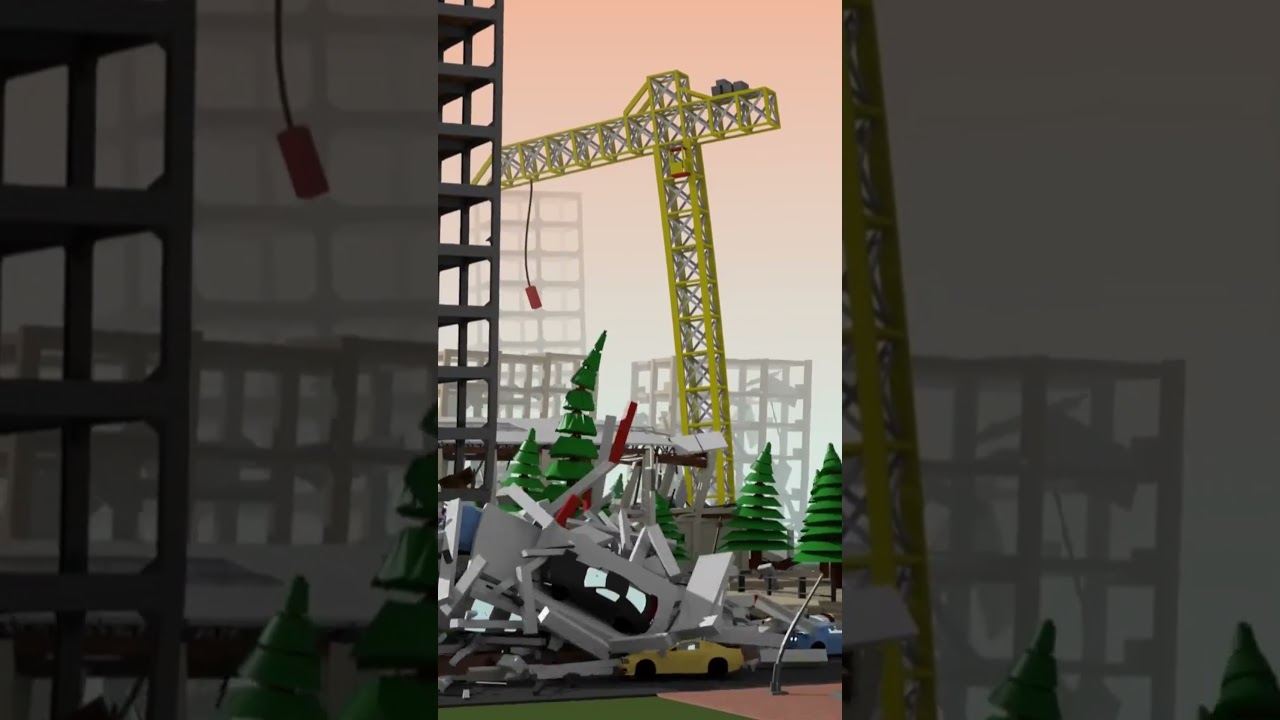 3D City Destruction Simulation (REALISTIC)