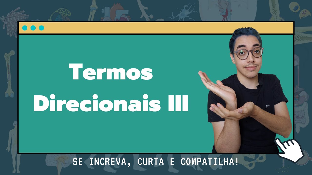 Termos Direcionais III - [Terminologia Anatômica]