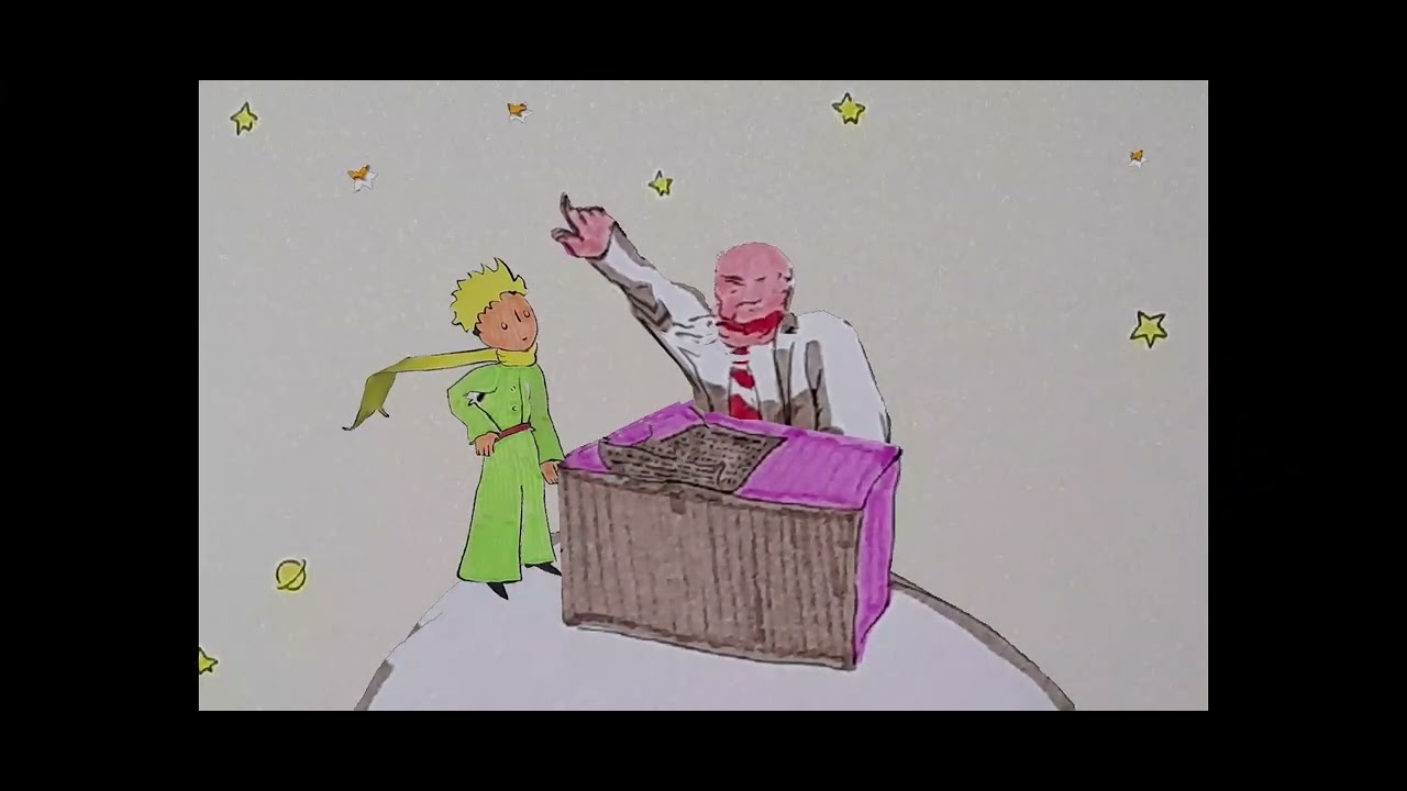 Éditions animée livre le petit prince blink book 
