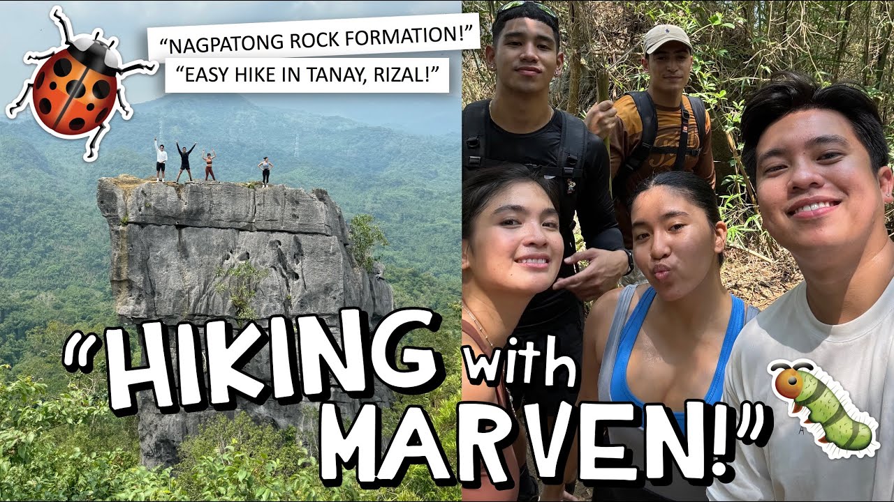 HIKING WITH HEAVEN, MARCO, VIA AND JOHN ⛰🍃 (TANAY, RIZAL) 🙌🏻