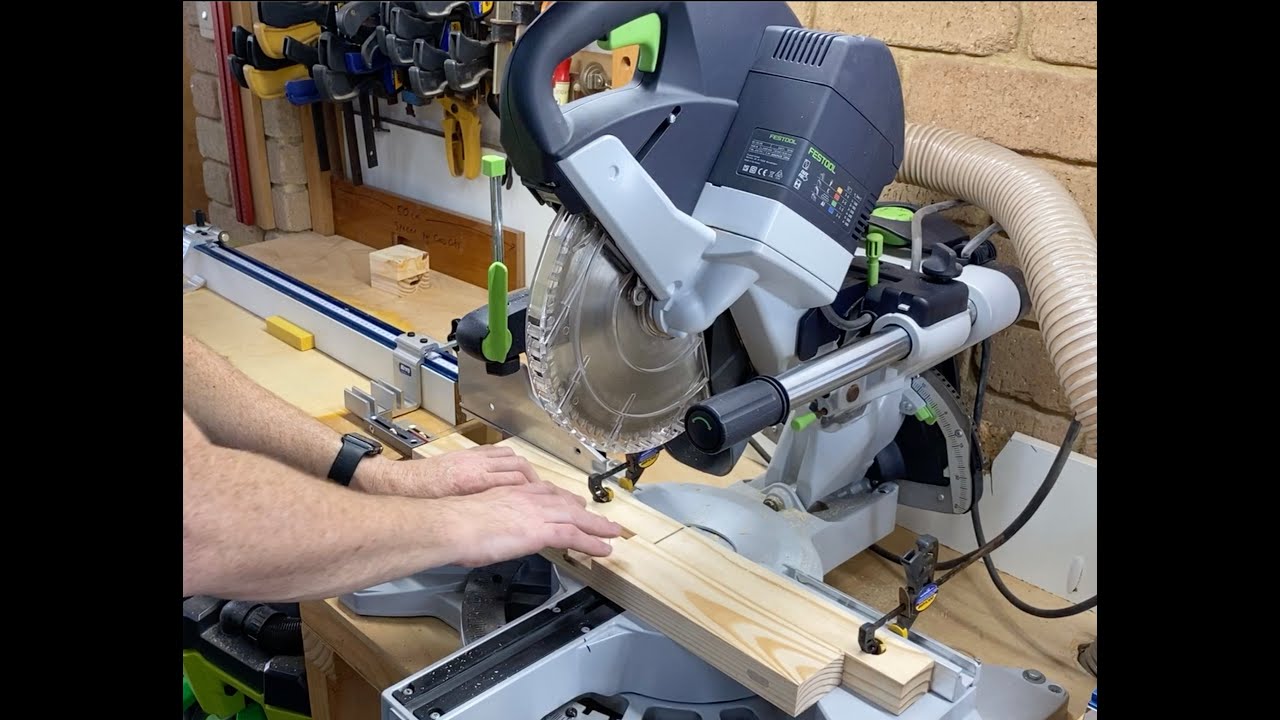 Как резать пазы на пиле Festool Kapex