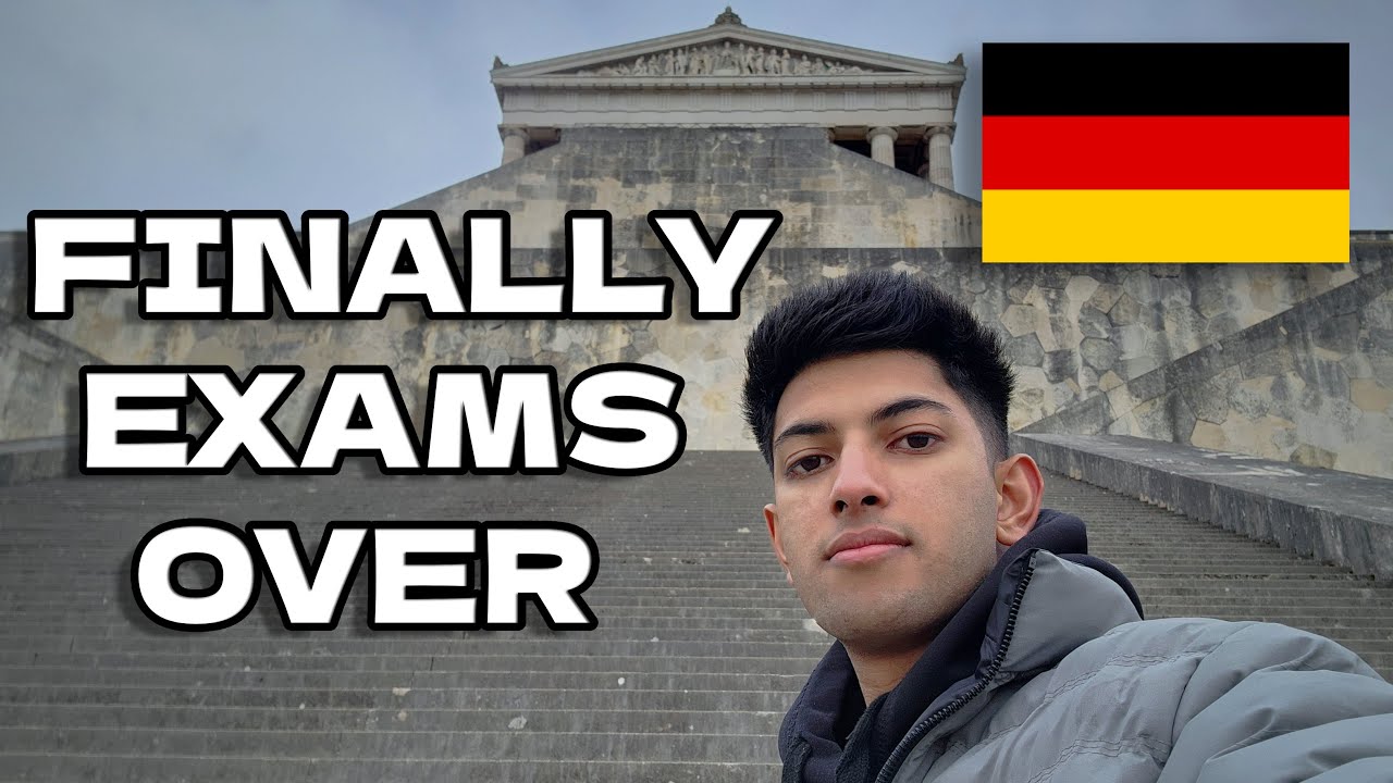 FINALLY EXAMS OVER || TRIP TO WALHALLA REGENSBURG🇩🇪