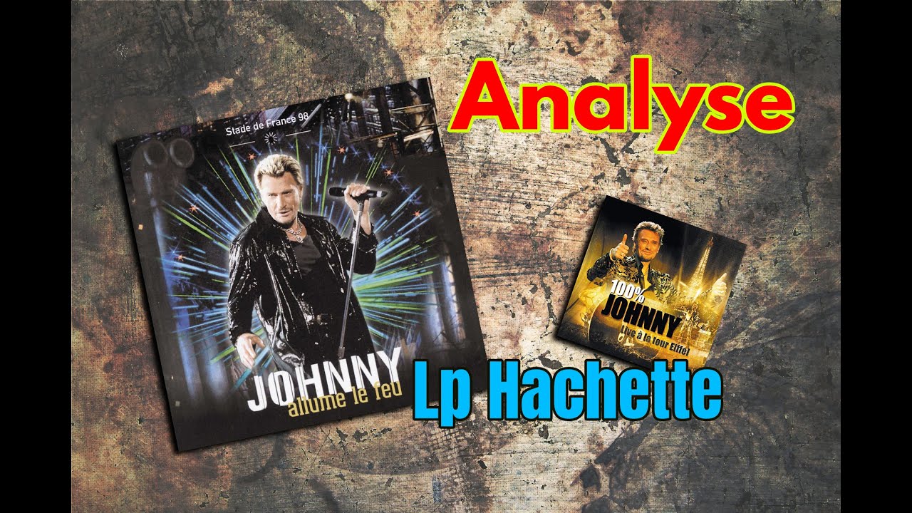 Johnny Hallyday Collections - Vinyle Hachette Stade de France 98-Tour Eiffel 2000 #johnnyhallyday