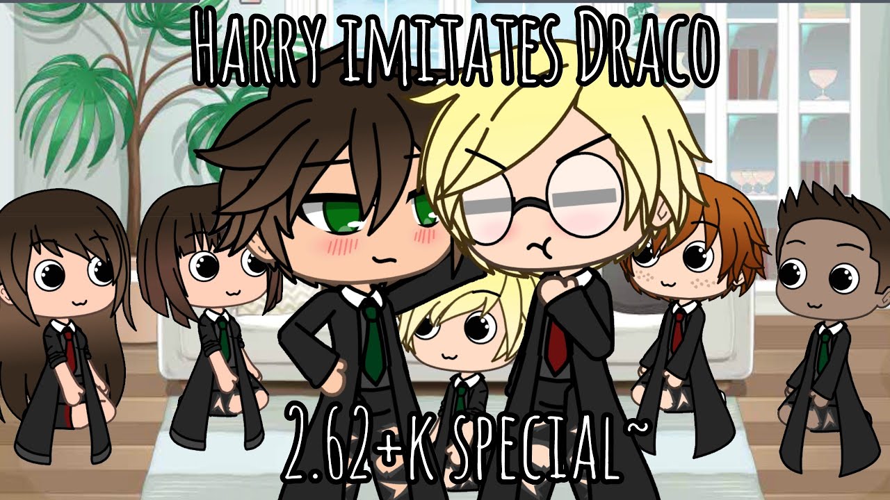 Harry imitates Draco~2.62k+ special~Drarry gay love~Original?