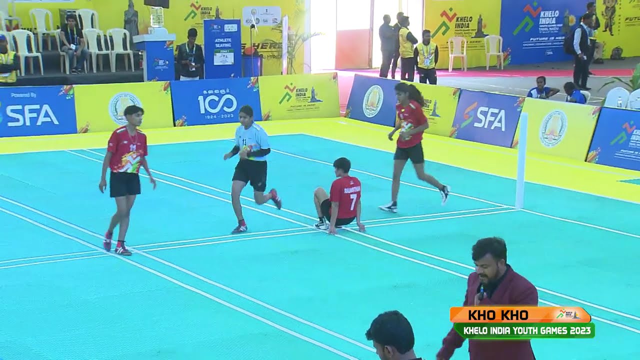 KHO KHO (Girls) - Rajasthan vs Punjab, Khelo India Youth Games 2023 Chennai