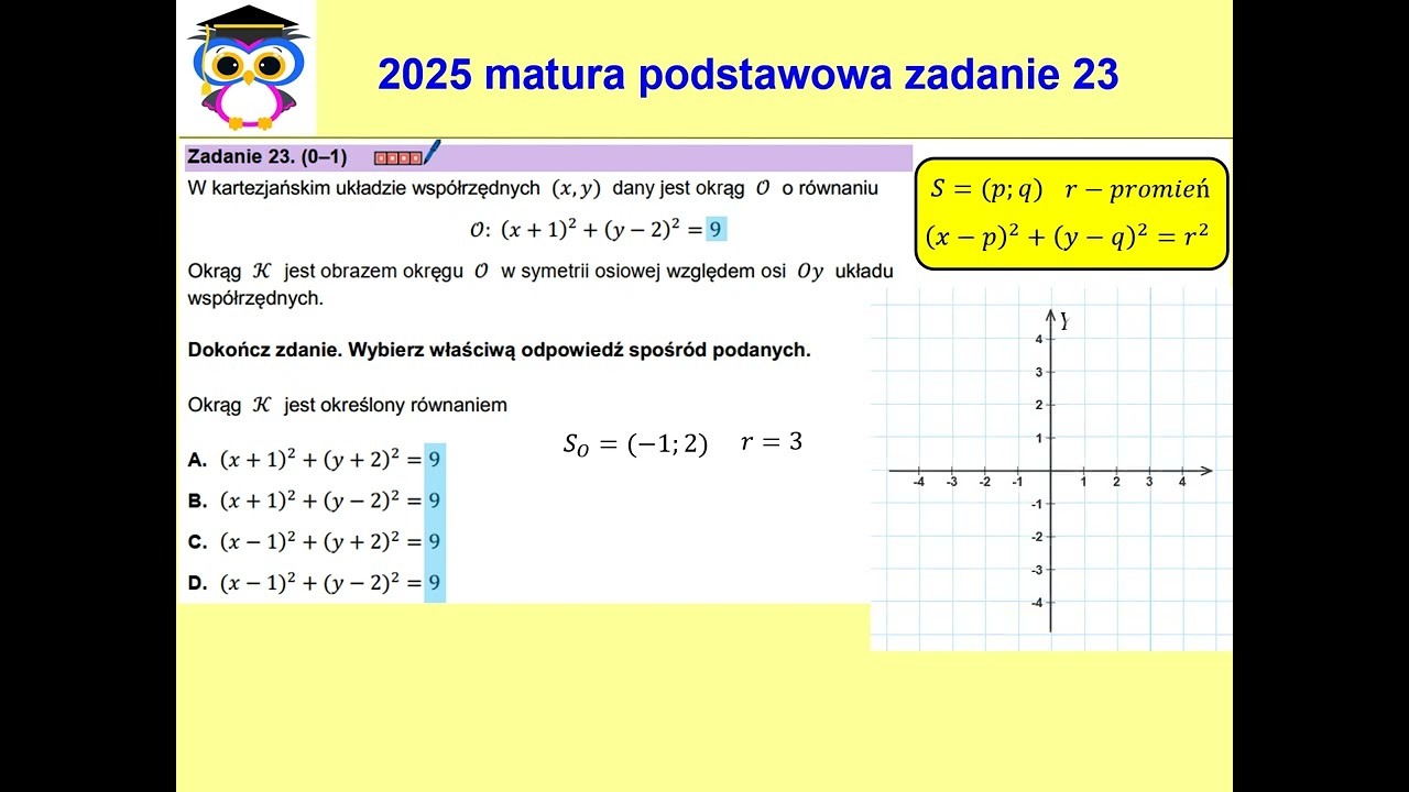 23 PP 2025 Matura matematyka poziom podstawowy, termin dodatkowy, czerwiec. zadanie 23