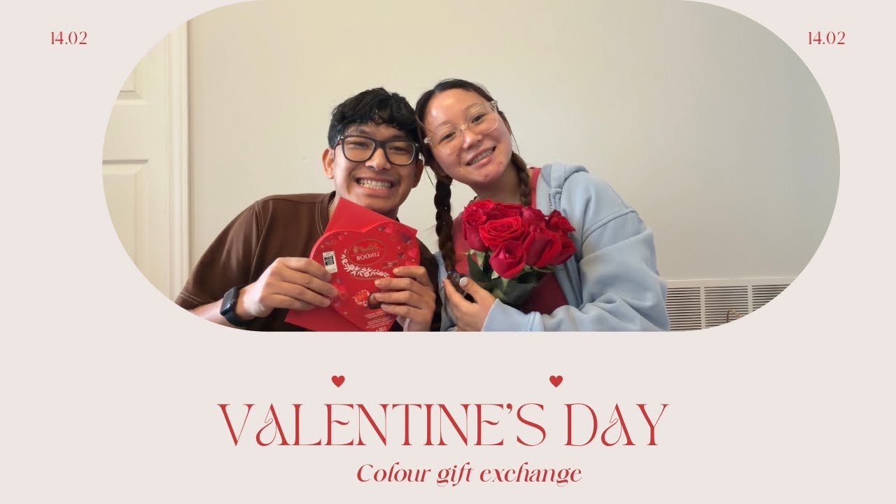 Colour gift exchange game / Valentine special ❤️