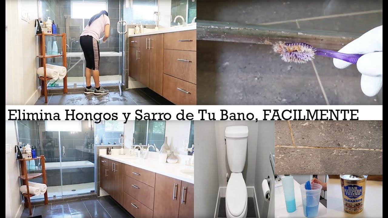 Como quitar El sarro y Hongos de tu Baño, Rapido y Efectivo?