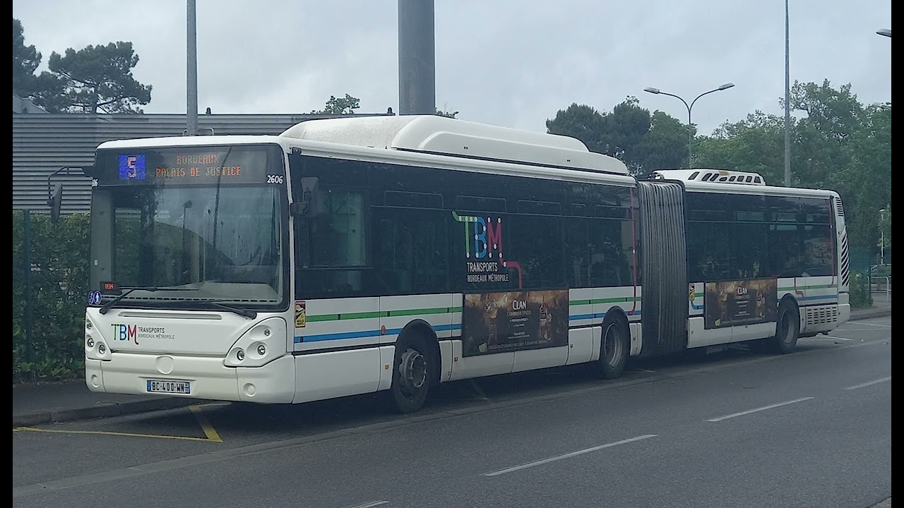 [Kickdown Pont Bruyant] Irisbus Citelis 18 GNV €3 n°2649 - Liane 5, TBM Bordeaux