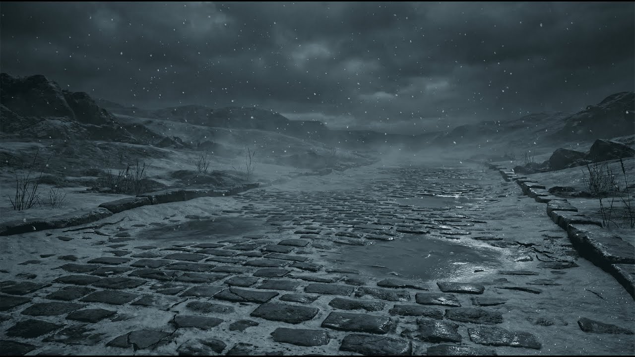 Frozen Roads | Dark Ambient Medieval Music | Cold, Silent & Melancholic Atmosphere