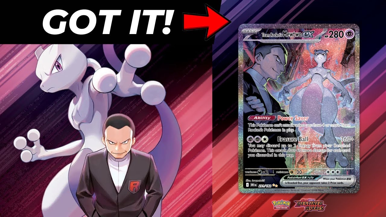 🔴 DESTINED RIVALS - MEWTWO EX : GOT IT! 🔴  36 Packs Booster Box Open 🔴
