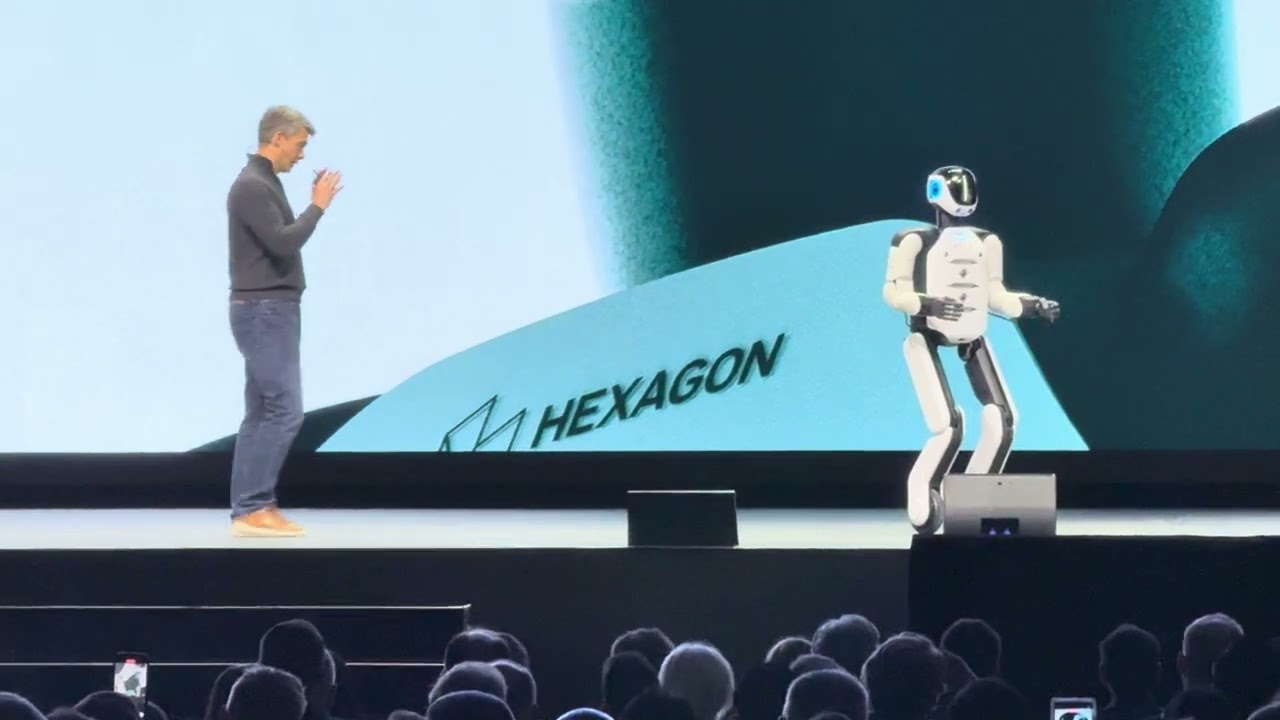 Hexagon Live 2025 - Aeon humanoid robot introduction