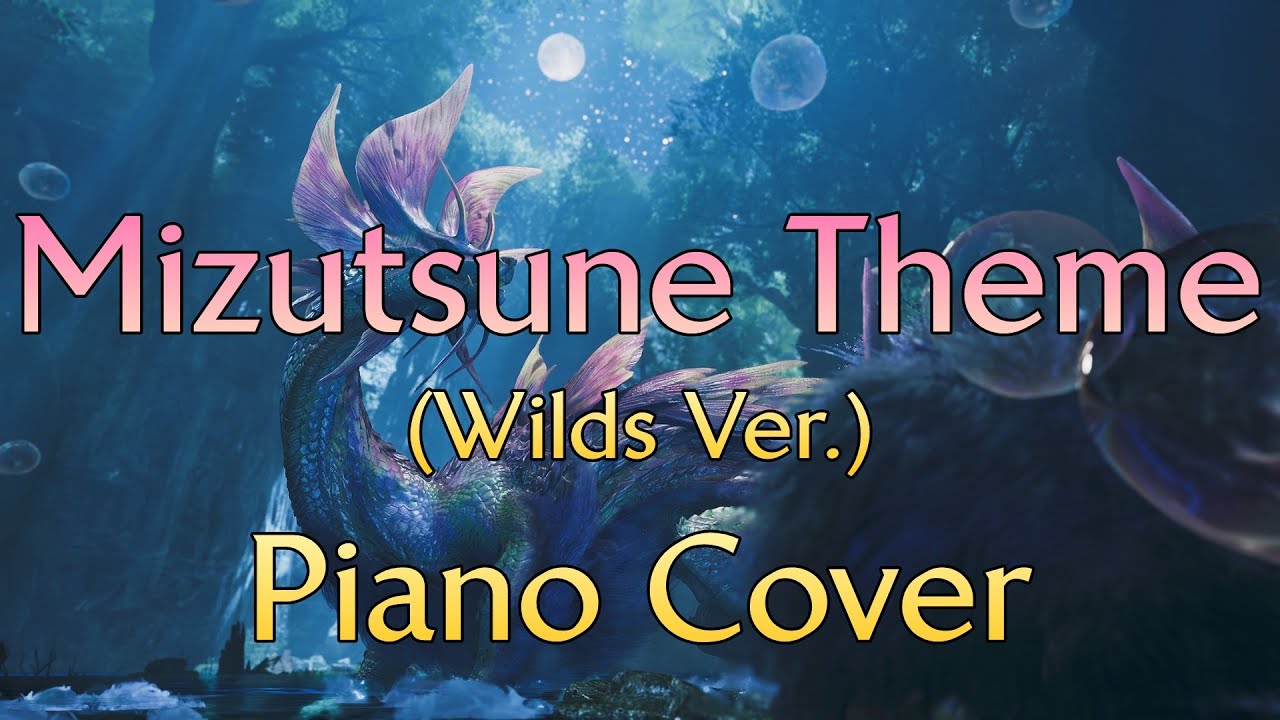 Mizutsune Theme (MH Wilds Ver.): A Bewitching Dance - Piano Cover + Sheet Music in Description