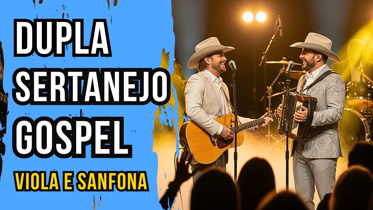 Louvores Sertanejos Gospel – Viola e Sanfona Cantando o Amor de Deus pelo Sertão