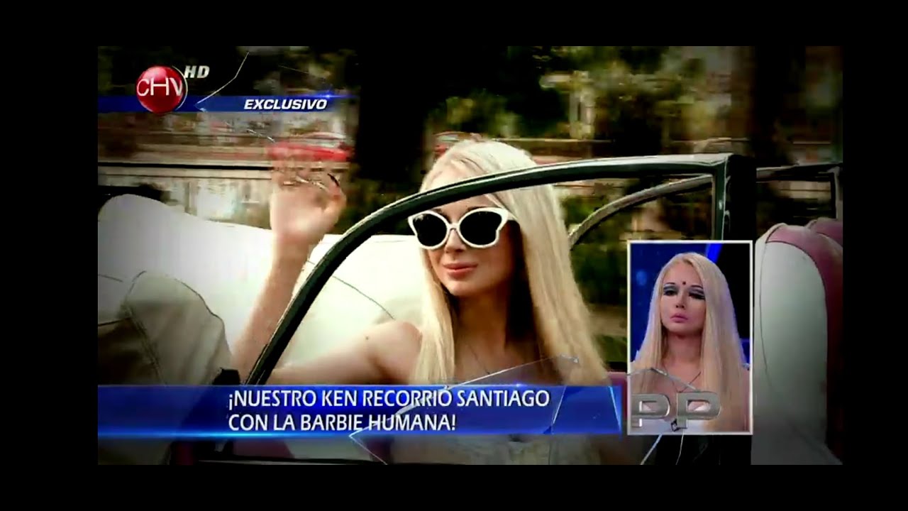 LA BARBIE HUMANA EN CHILE | ENTREVISTA EN ESPAÑOL valeria lukyanova