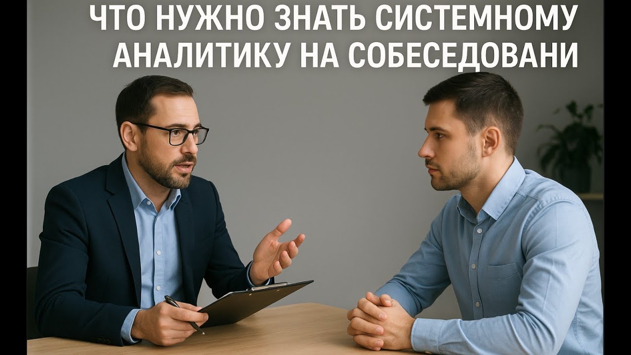 Что нужно знать системному аналитику на собеседовании
