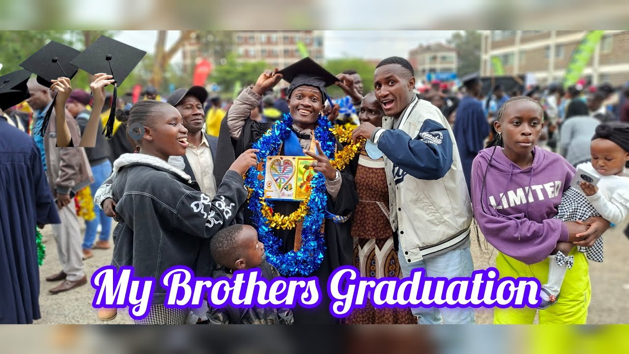 MY BROTHERS GRADUATION CEREMONY