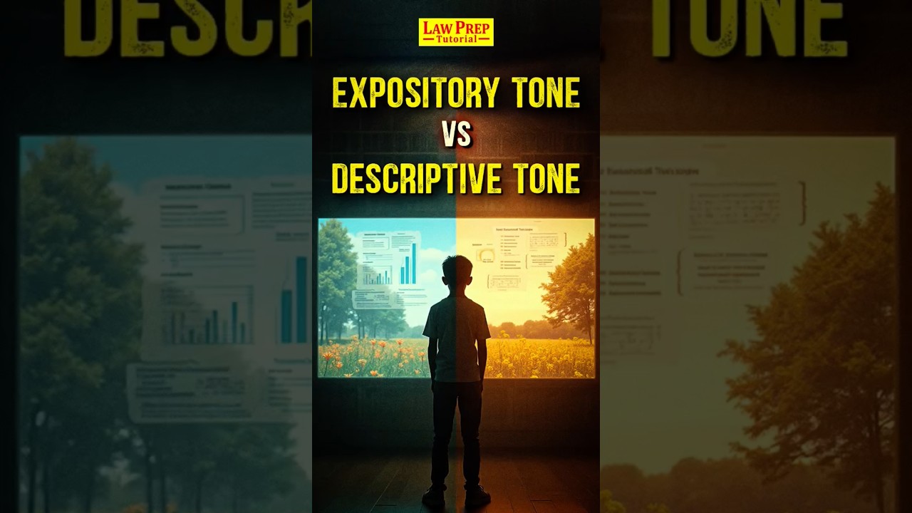 Expository Tone vs Descriptive Tone #shorts