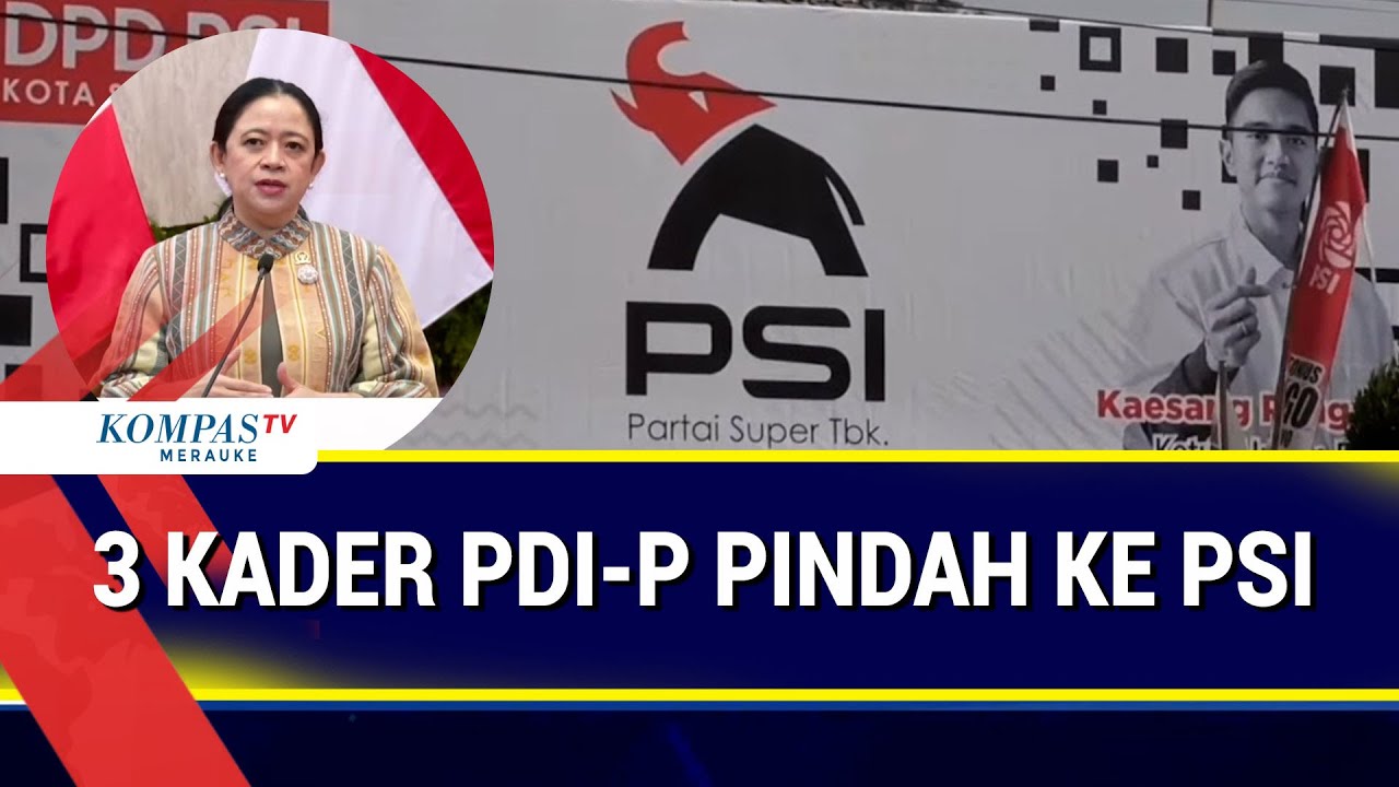 3 Kader  PDI-P Pindah Ke PSI