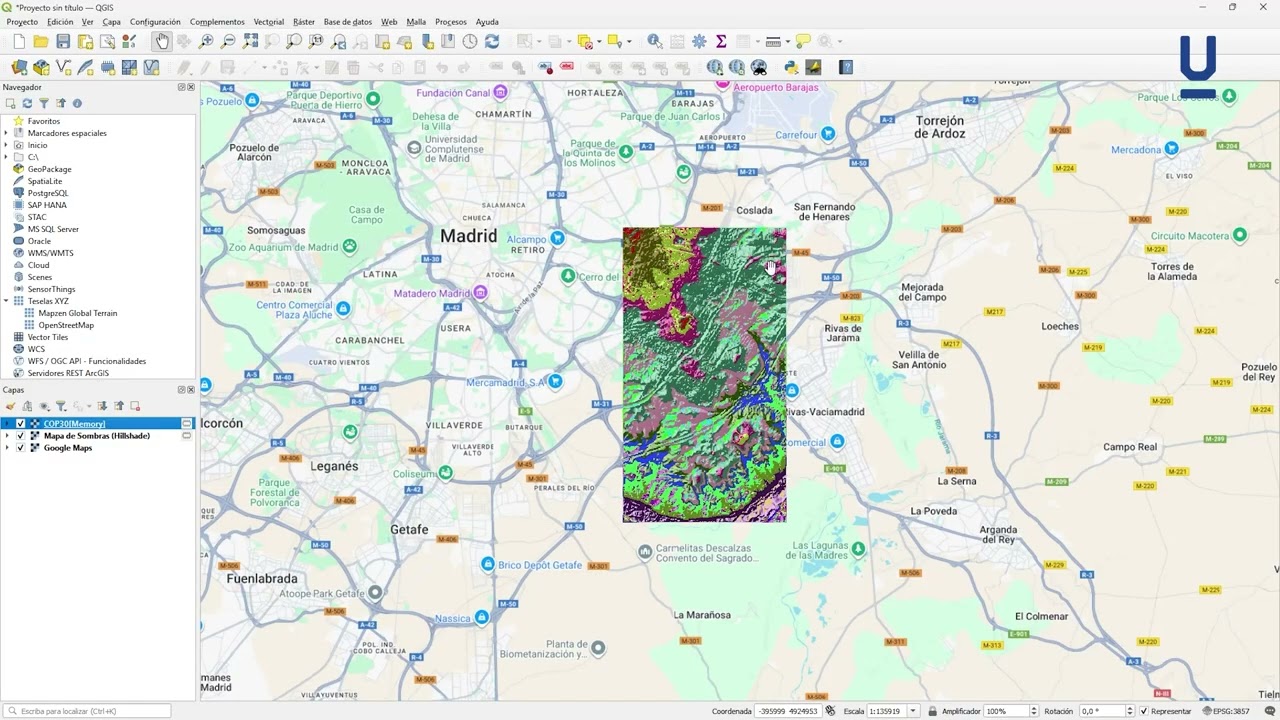 Cómo hacer un mapa hipsométrico en QGIS - Curso de topografía