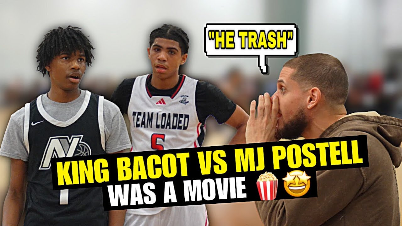 PARENT TRASH TALKS 8TH GRADER!! Loaded vs New York Lightning, King Bacot vs MJ Postell Was A MATCHUP