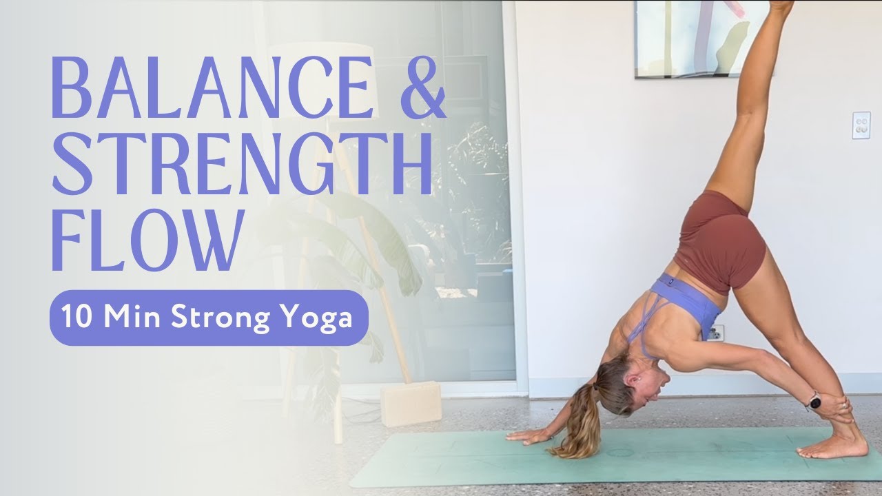 10 Min Powerful Yoga Flow | Balance, Mobility & Core Activation